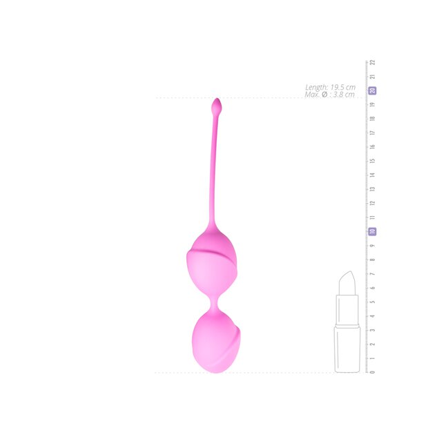 Pink Double Vagina Balls
