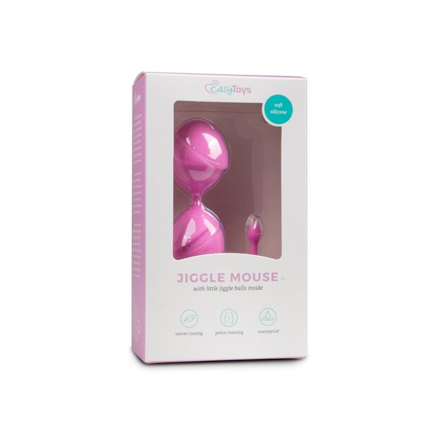 Pink Double Vagina Balls