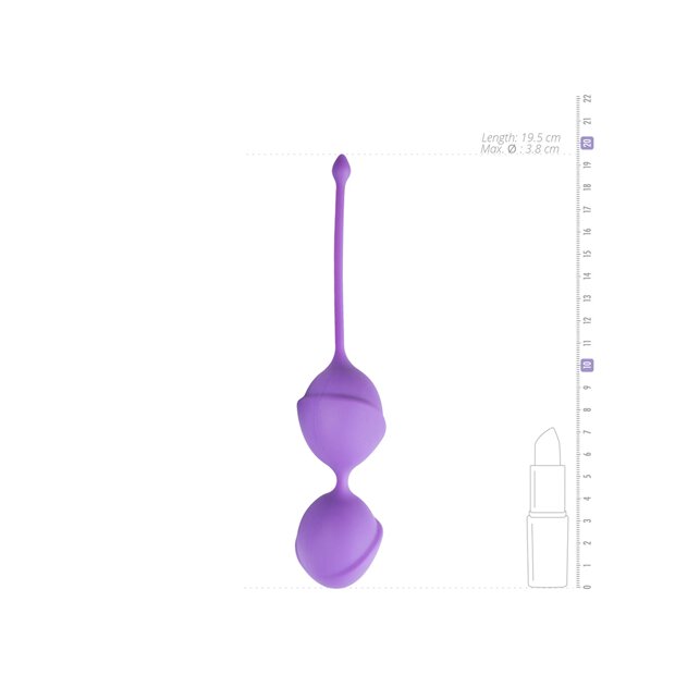 Purple Double Vagina Balls