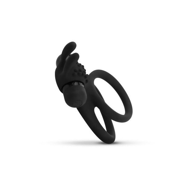 Share Ring Double Vibrating Cock Ring with Rabbit Ears