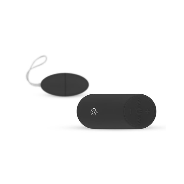 Easytoys Remote Control Vibrating Egg Black