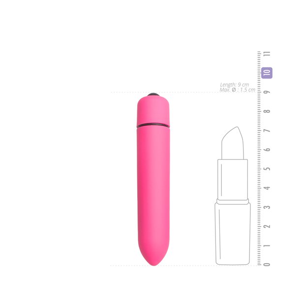 Easytoys 10 Speed Bullet Vibrator Pink