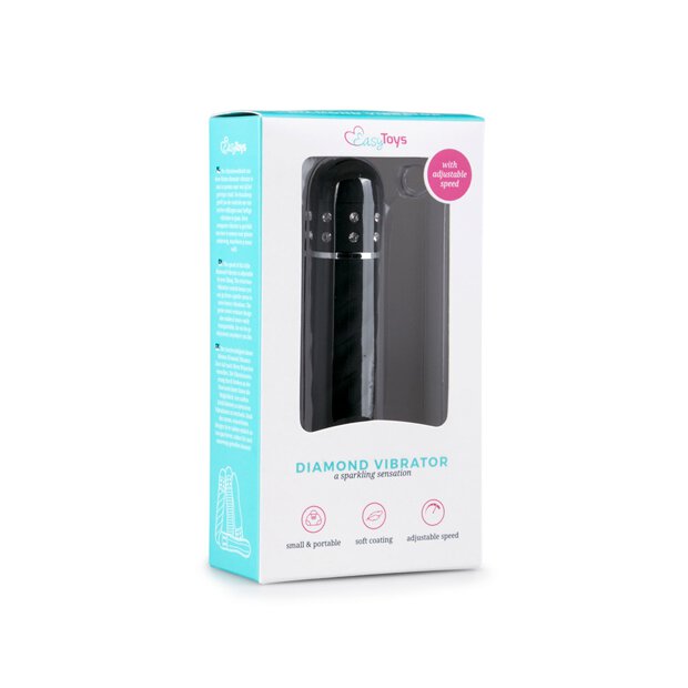 Mini Vibrator Twisted Black