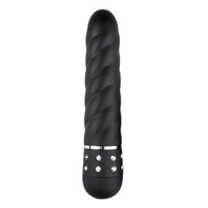 Mini Vibrator Twisted Black