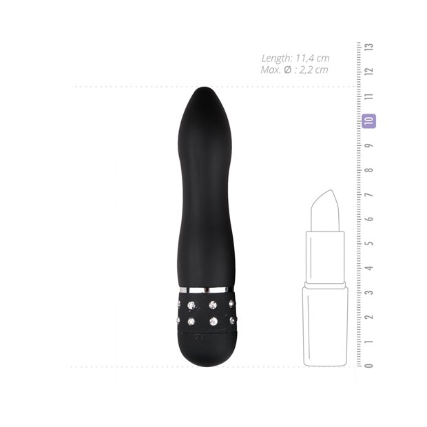 Mini Vibrator Smooth Black