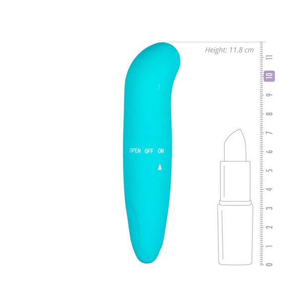 Mini G-Spot Vibrator Turquoise