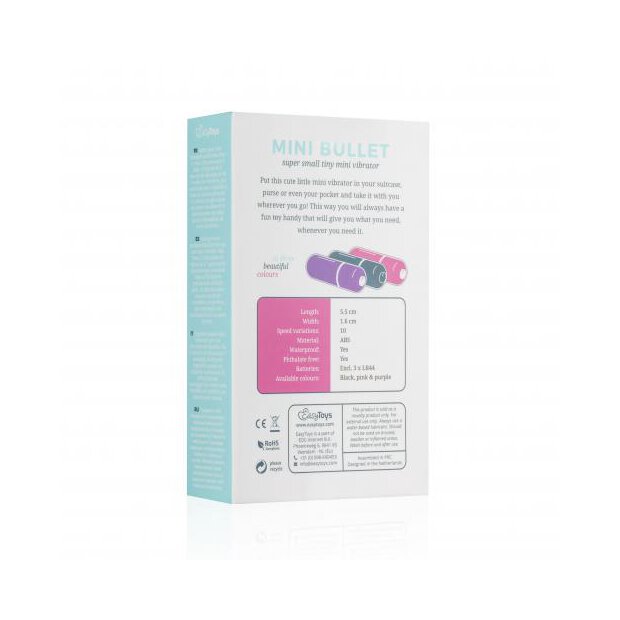 10 Speed Bullet Vibrator Black