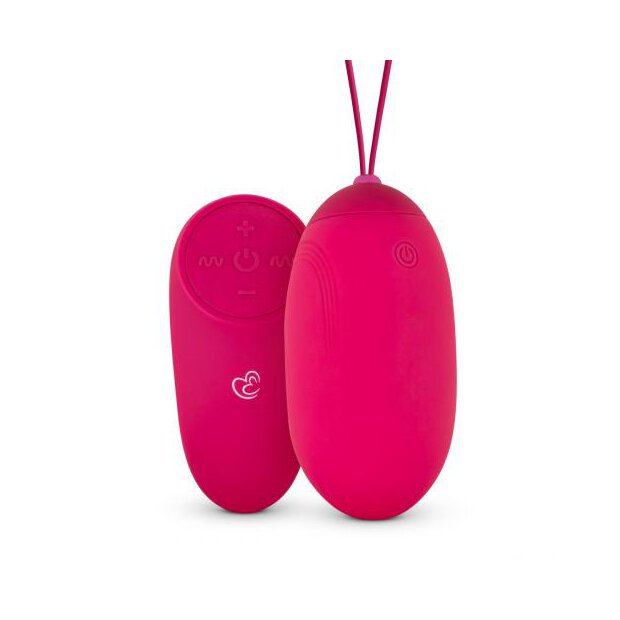 XL Vibrating Egg With Remote Control Pink