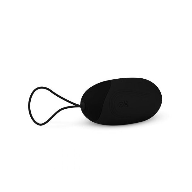 Vibrating Egg With Remote Control Black
