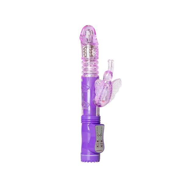 Easytoys Purple Butterfly Vibrator