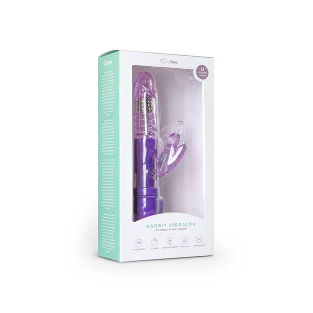 Easytoys Purple Butterfly Vibrator