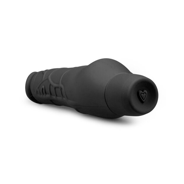 Silicone Realistic Vibrator Black