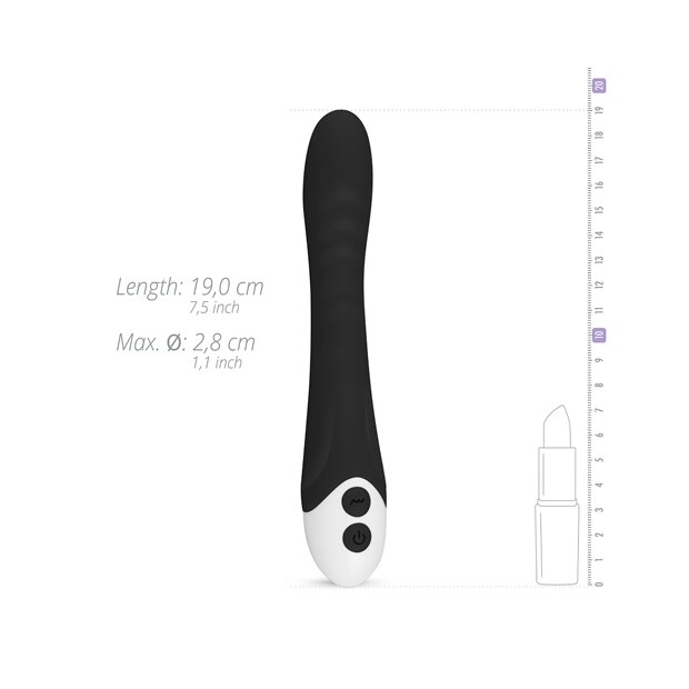 Lunar Vibe Vibrator Black