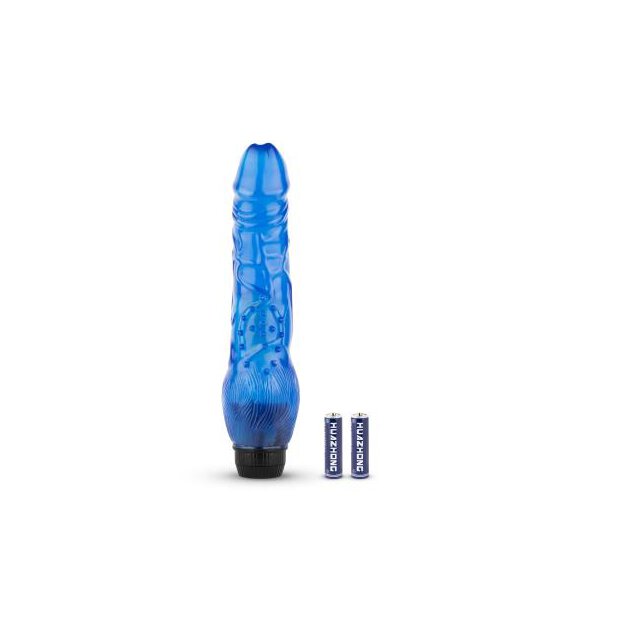 Jelly Infinity Realistic Vibrator Blue