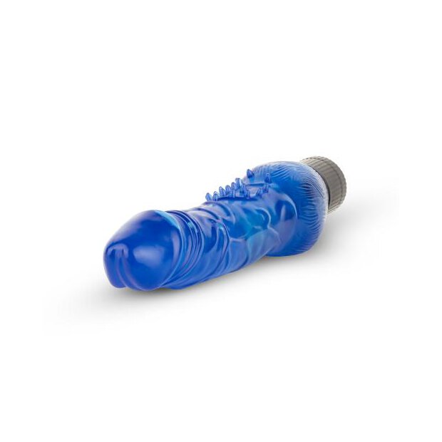 Jelly Infinity Realistic Vibrator Blue