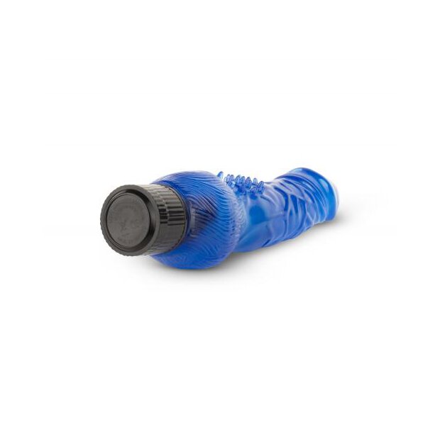 Jelly Infinity Realistic Vibrator Blue