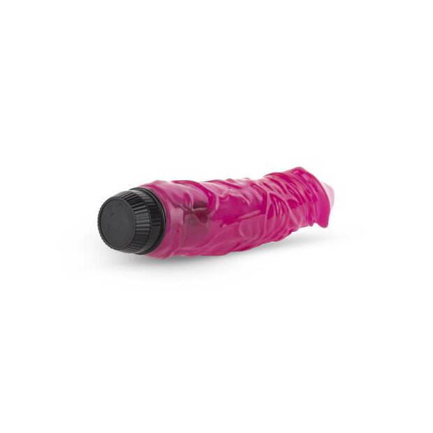 Jelly Supreme Realistic Vibrator Pink/Glitter