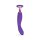 Pleasure Pump With G-Spot Vibrator Purple