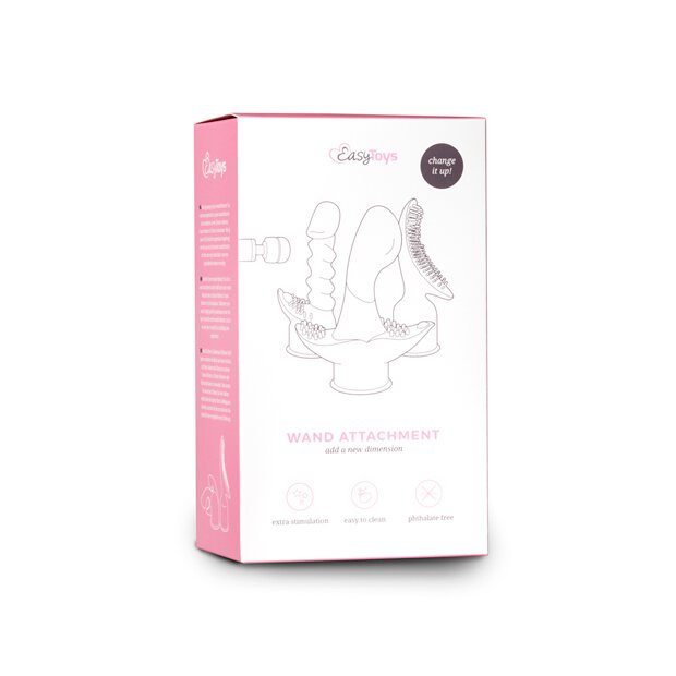 Easytoys Spiral Wand Attachment Black