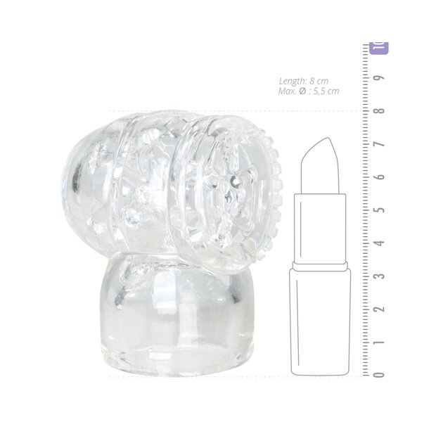 Easytoys Wand Attachment For Men Clear