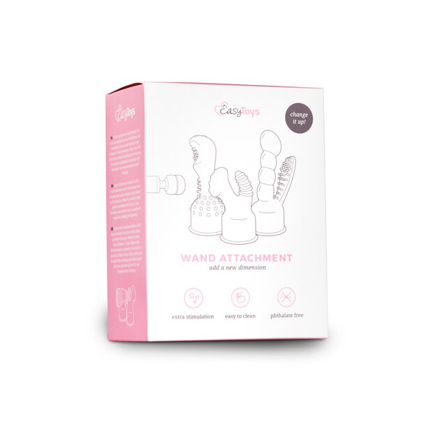 Easytoys Wand Attachment For Men Clear
