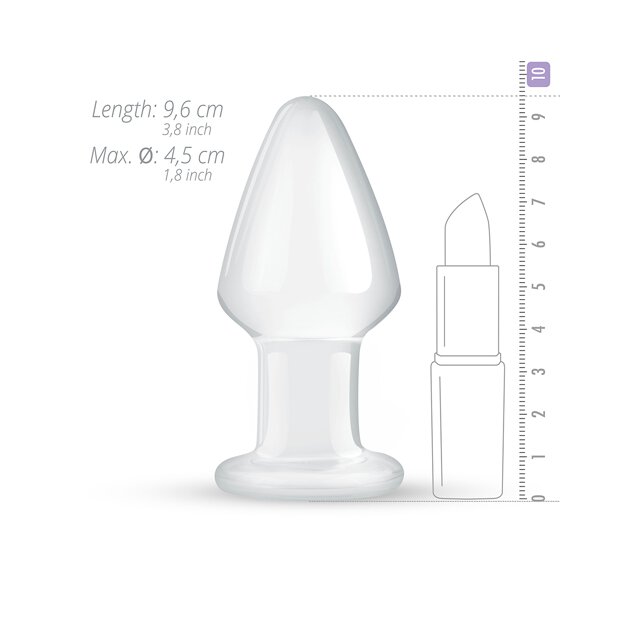 Glass Buttplug No. 25