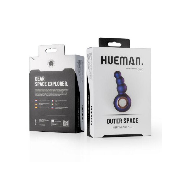 Hueman Outer Space Vibrating Anal Plug