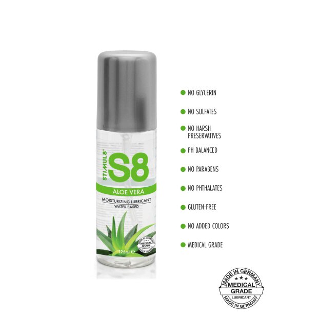 S8 WB Aloe Vera Lube 125ml