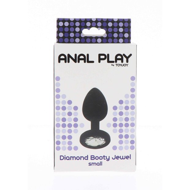 Diamond Booty Jewel Small Black 2,5 cm