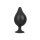 XL Silicone Inflatable Plug Black