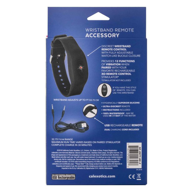 Wristband Remote Accessory Black