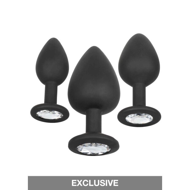Silicone Gem Anal Kit Black