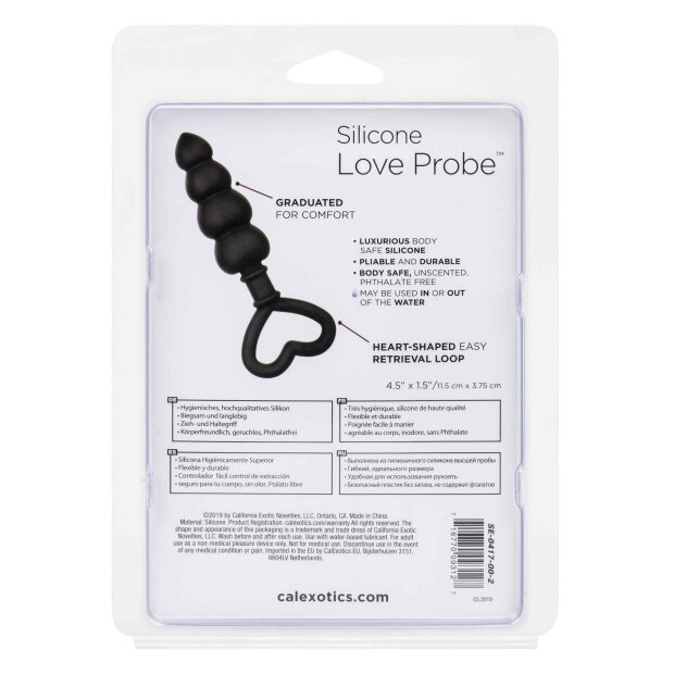 Silicone Love Probe Black