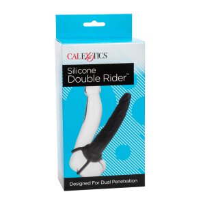 Silicone Double Rider Black