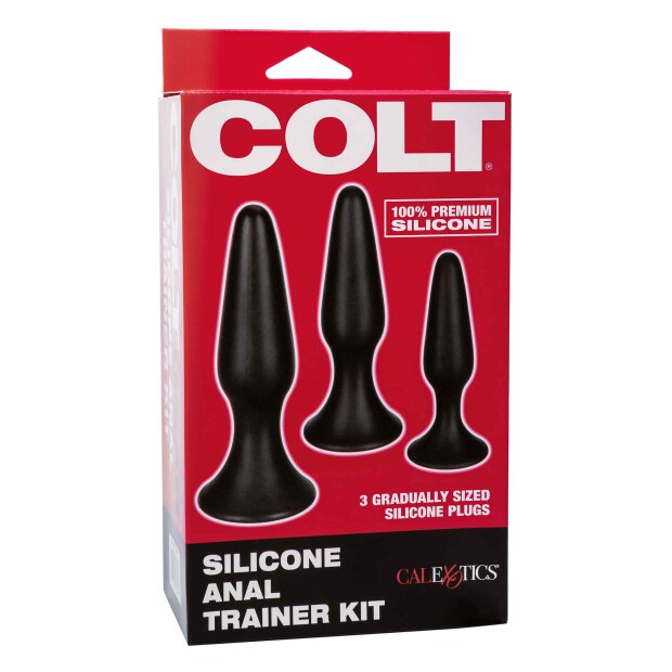 COLT Silicone Anal Trainer Kit Black