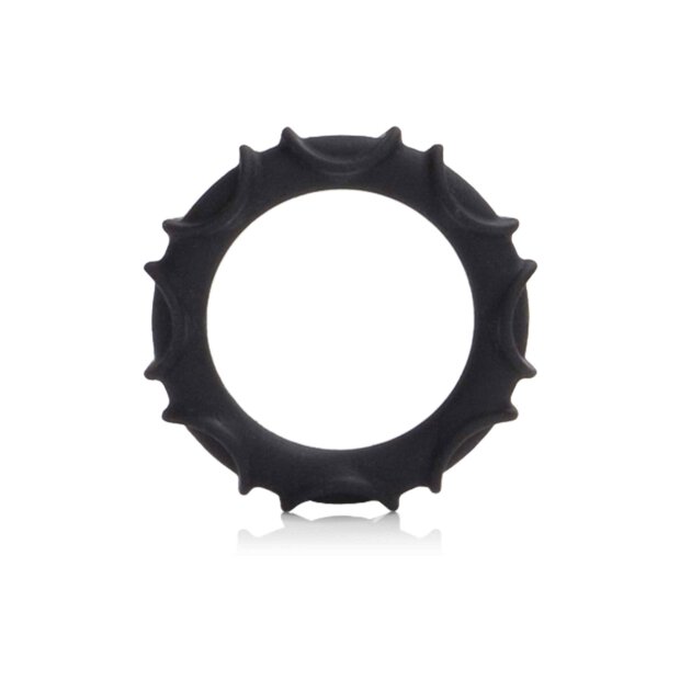 Atlas Silicone Ring Black
