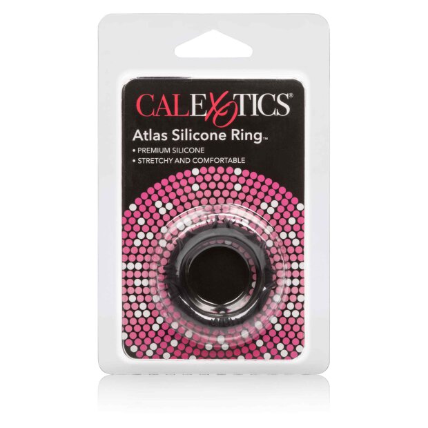 Atlas Silicone Ring Black