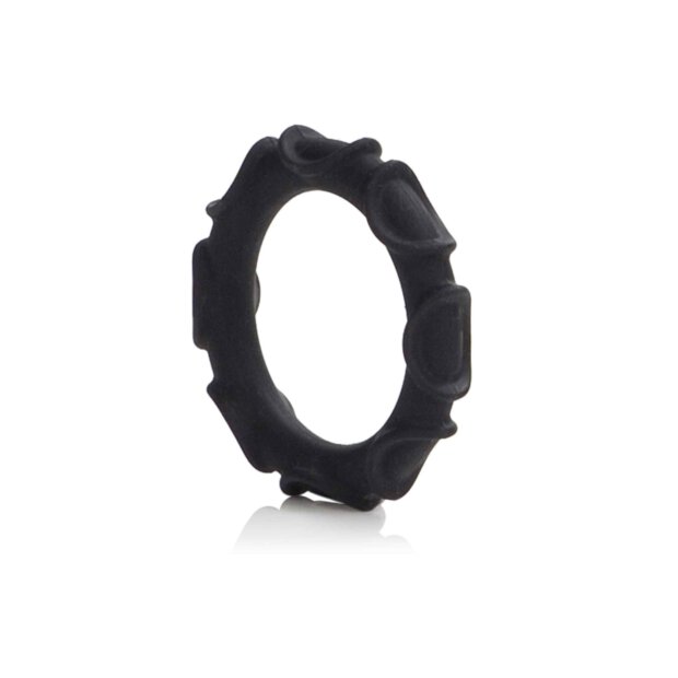Atlas Silicone Ring Black
