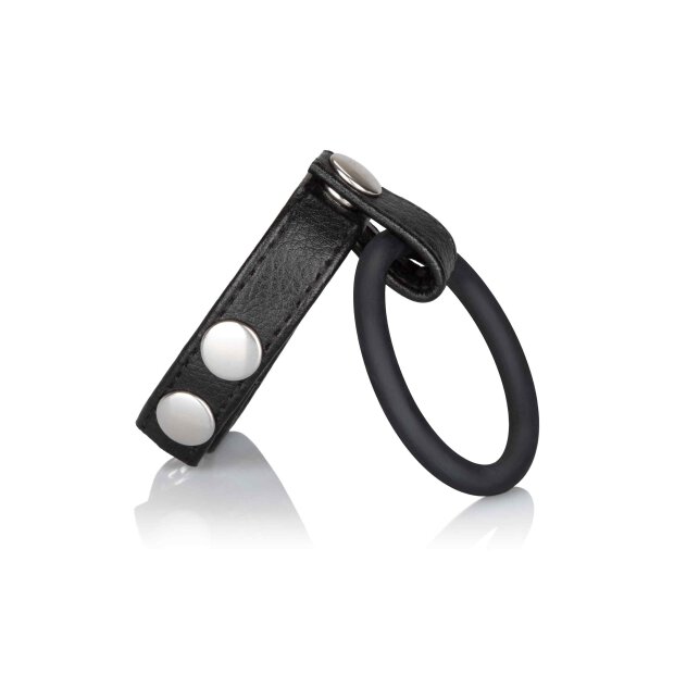 Medium Leather Ball Spreader Black