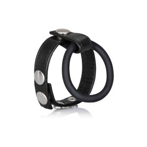 Medium Leather Ball Spreader Black