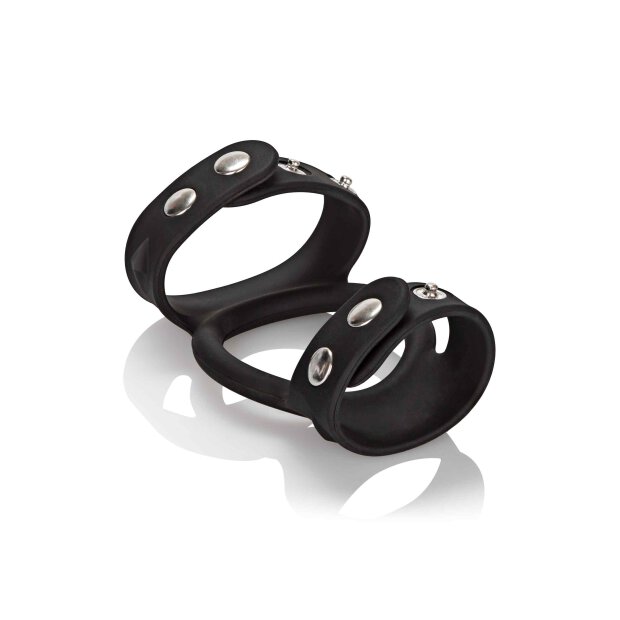 Silicone Tri-Snap C & B Cage Black