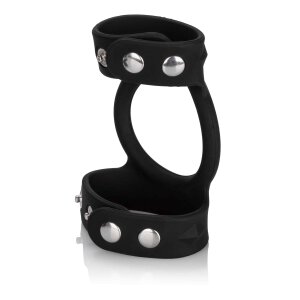 Silicone Tri-Snap C &amp; B Cage Black