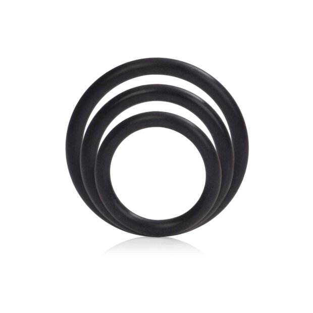 Silicone Support Rings Black