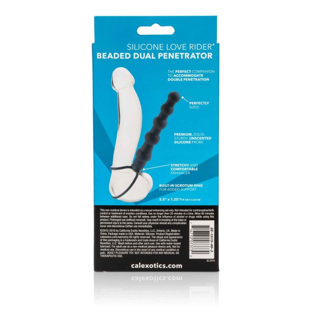 Beaded Dual Penetrator Black