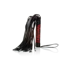 Scandal Flogger With Tag Black