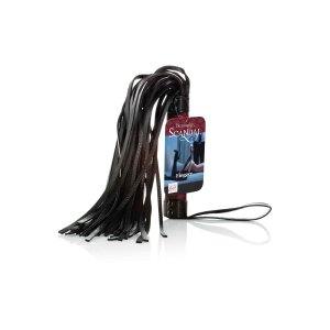 Scandal Flogger With Tag Black