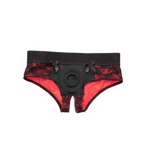 Scandal Crotchless Set S/M Black