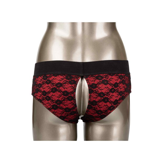 Scandal Crotchless Set L/XL Black