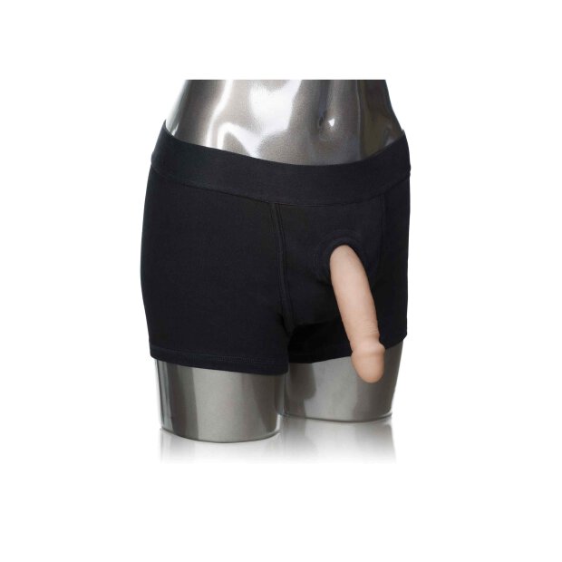 Boxer Brief Harness Black L/XL