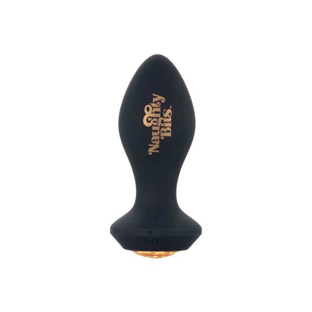 Shake Your Ass Vibr. Butt Plug Black